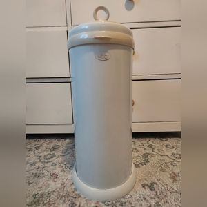 Ubbi Steel Diaper Pail, White